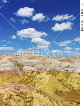 Hills in the South Dakota Badlands Hills in the South Dakota Badlands 3360397
