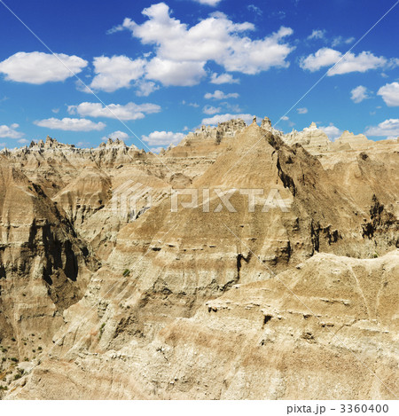 Mountains in the South Dakota Badlands 3360400