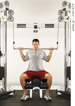 Man doing workout Man doing workout 3361879
