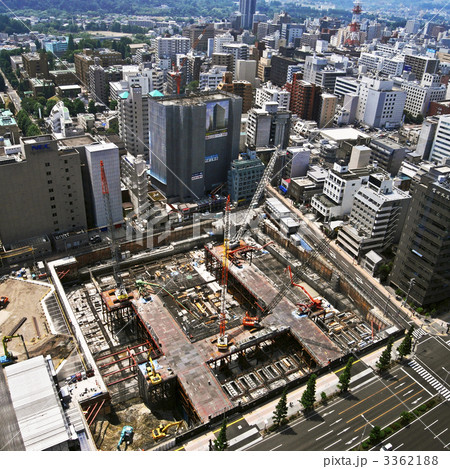 高層ビル建設現場 高層ビル建設現場 3362188