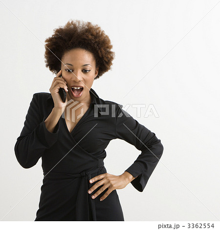Woman on mobile phone Woman on mobile phone 3362554