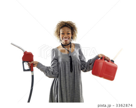 Woman with gasoline 3362874