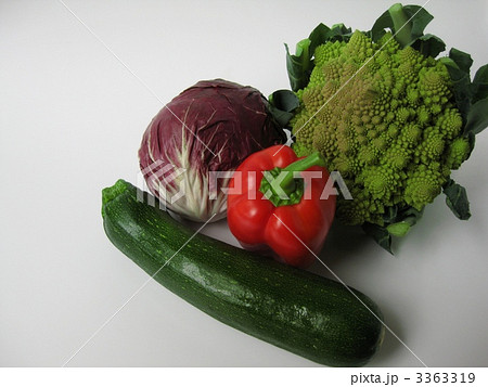 カラフルなイタリア野菜 3363319