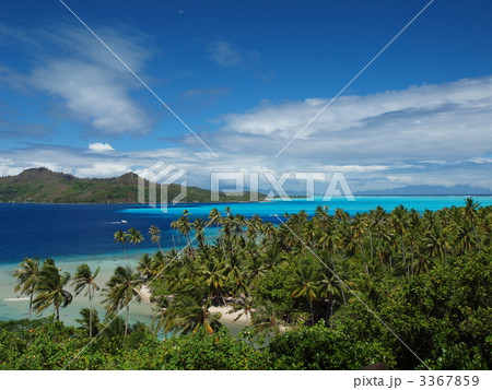 タヒチ　ボラボラ島 3367859