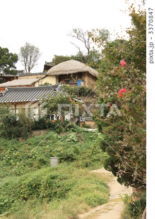 韓国　慶州　良洞村 3370847