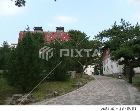 普陀宗乗之廟　坂道 3378681