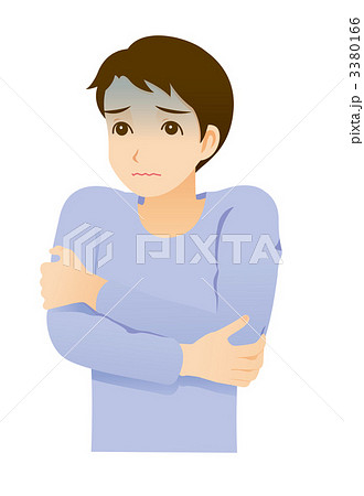 震える男性 震える男性 3380166