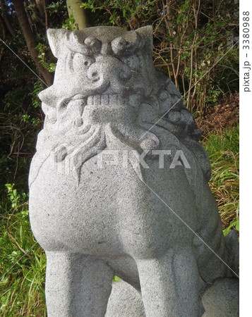 八百富神社の狛犬 八百富神社の狛犬 3380988