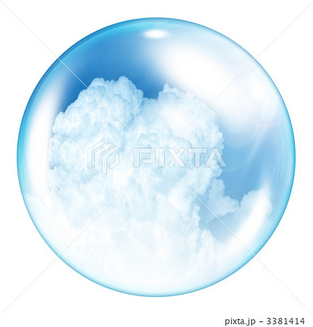 球体 空 青空のイラスト素材 3381414 Pixta
