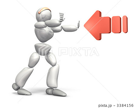 抵抗を表す3DCGイラスト 3384156