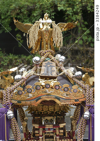 宮出し前の子供神輿の写真素材 [3384249] - PIXTA