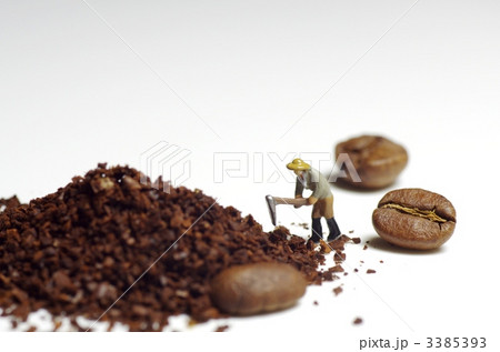 コーヒー豆と力仕事 3385393