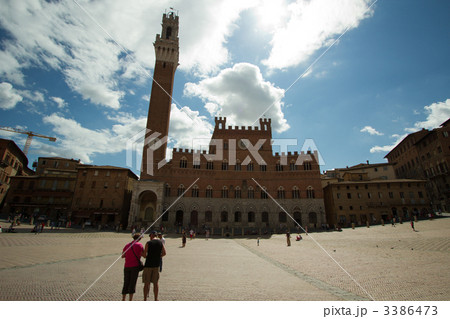カンポ広場(イタリア-シエナ) 3386473