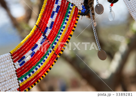 Masai traditional jewelry 3389281