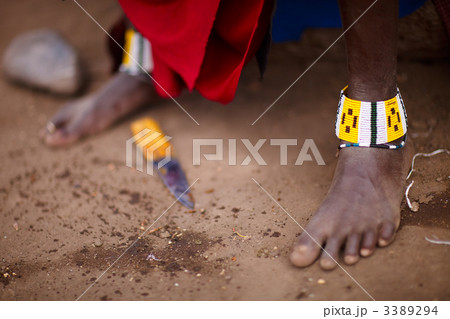 Masai traditional jewelry 3389294