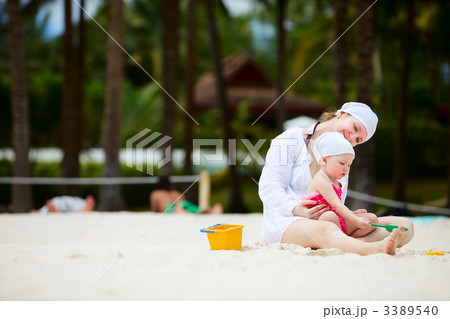 Family beach vacation 3389540
