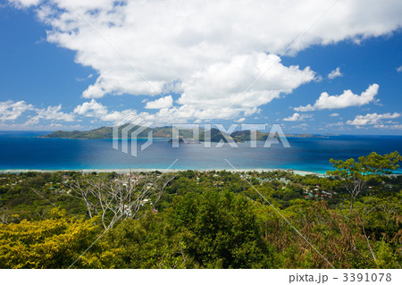 Seychelles landscape from above 3391078