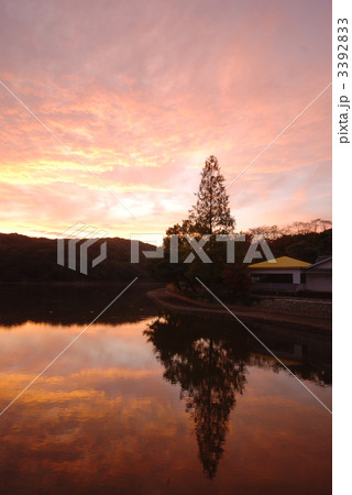 八丁湖 夕景 八丁湖 夕景 3392833
