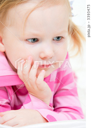 Adorable little girl portrait 3393475