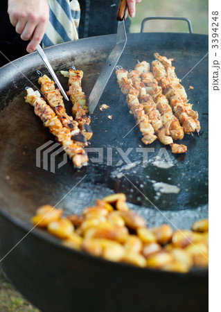 Chef cooking meat Chef cooking meat 3394248