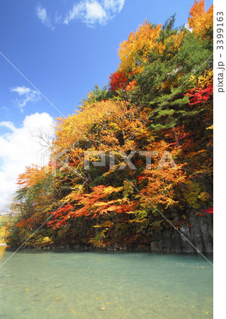 松川渓谷の紅葉 3399163