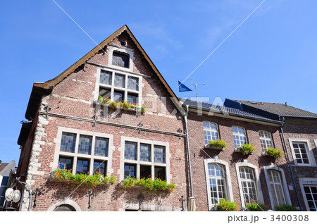 ドイツ　アーヘンの町並み 3400308