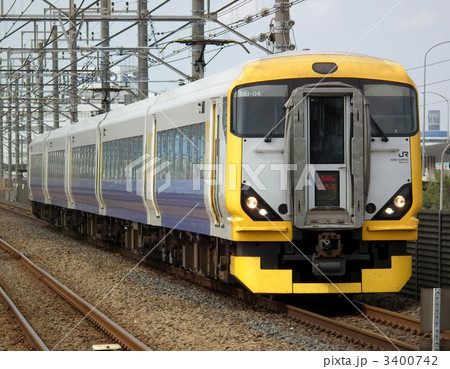 特急わかしお E257系 新習志野駅 特急わかしお E257系 新習志野駅 3400742