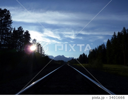 どこまでも続く線路 3401666