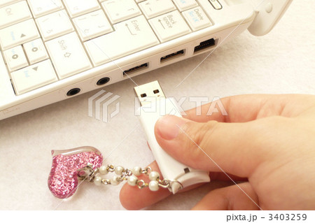 キーボードとUSBメモリー キーボードとUSBメモリー 3403259