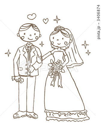 トップ100結婚 式 イラスト かわいい ただのディズニー画像