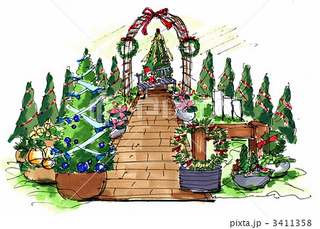 クリスマスガーデン 3411358