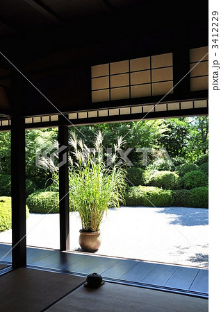 丈山苑　詩泉閣　南庭 3412229