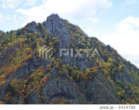豊平峡（北海道定山渓）の紅葉 3414780