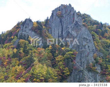 豊平峡（北海道定山渓）の紅葉 3415538