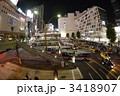 渋谷駅前・夜 3418907