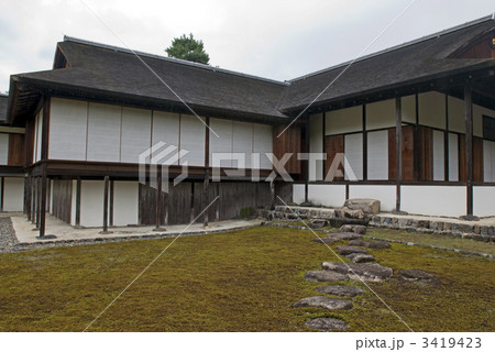 桂離宮 古書院と中書院 桂離宮 古書院と中書院 3419423