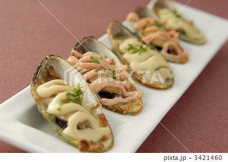 焼きムール貝 焼きムール貝 3421460