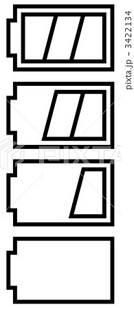 電池アイコン_09 電池アイコン_09 3422134