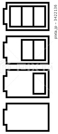 電池アイコン_11 電池アイコン_11 3422136