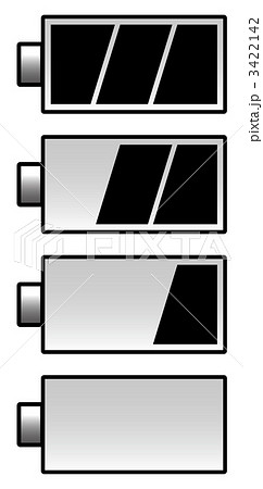 電池アイコン_17 3422142