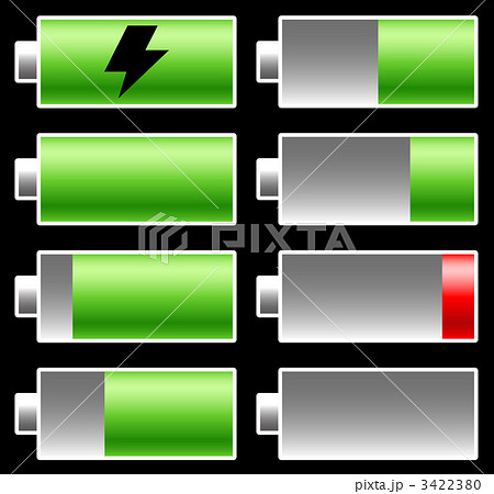 電池アイコン_67 3422380