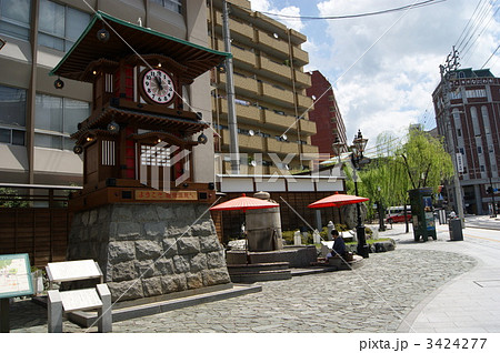 松山 道後温泉 カラクリ時計と足湯 松山 道後温泉 カラクリ時計と足湯 3424277