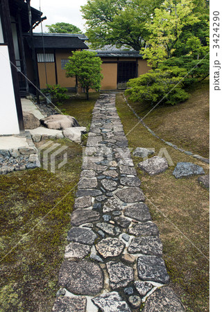 桂離宮 書院へ続く「草」の敷石 桂離宮 書院へ続く「草」の敷石 3424290