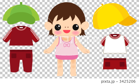 女の子と体操服 3425206