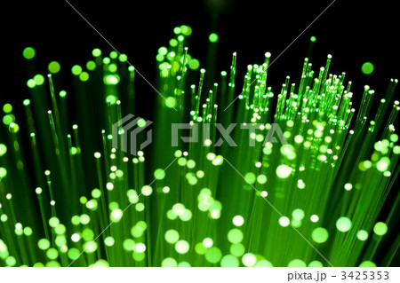 fiber optics close-up 3425353