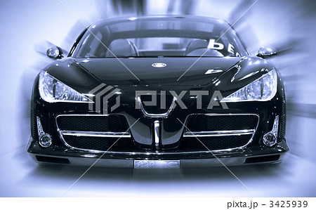 european sportcar, front view european sportcar, front view 3425939