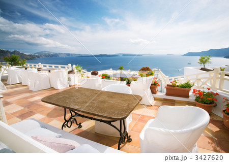 santorini cafe 3427620
