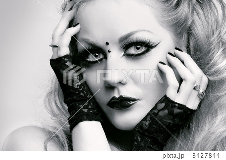 retro fashion portrait retro fashion portrait 3427844