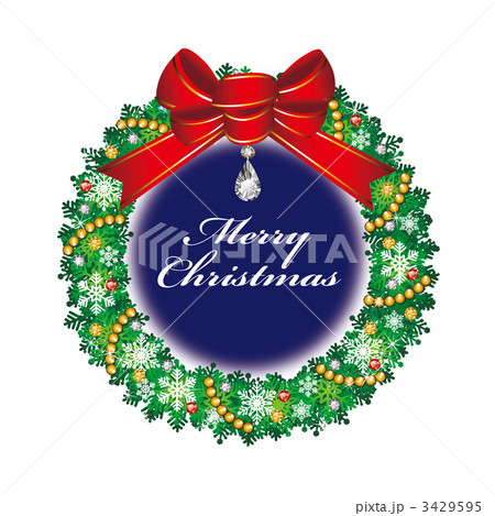 クリスマスリース 3429595