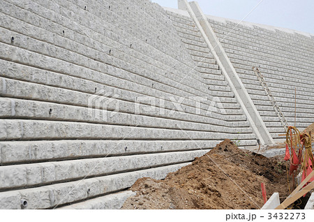 間知ブロック積み 間知ブロック積み 3432273